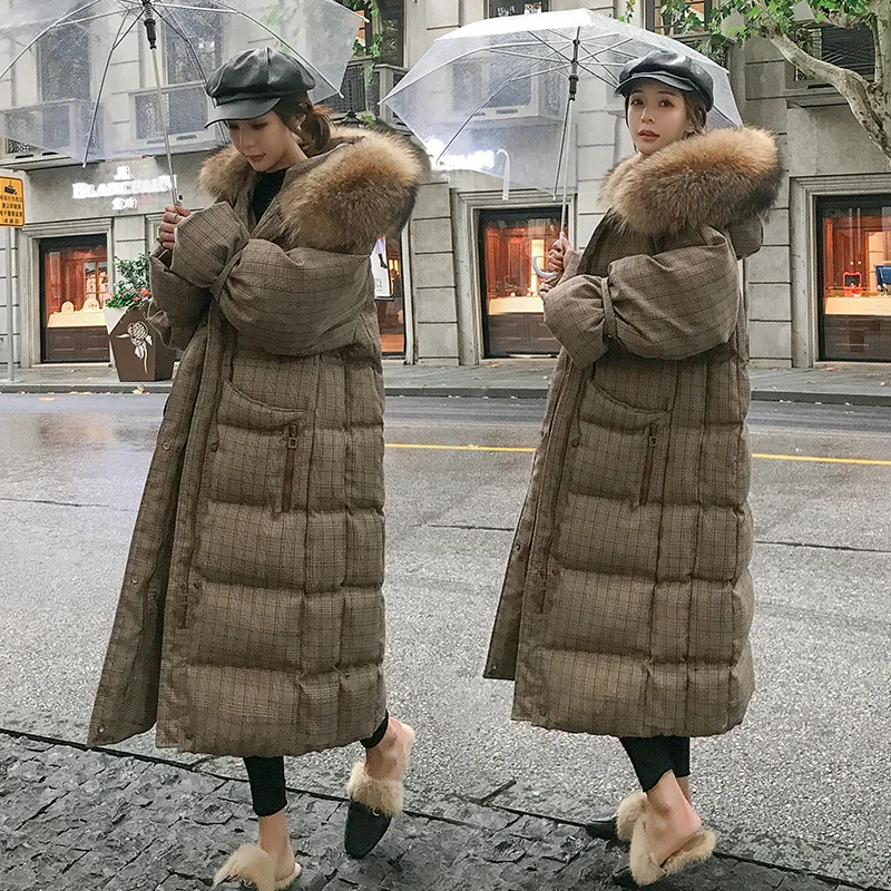 

Winter Cotton-padded Clothes Women's Fashion INS Super Fire Mid-length Cotton Coat 2019 New Style Students Korean-style Loose Th