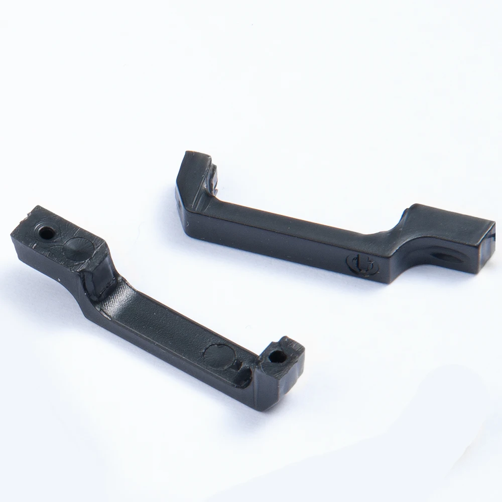 AXSPEED ABS Plastic Black Car Door Hinges & Door Handles & Engine Cover Hinge for TRX-4 TRX4 Defender 1/10 RC Crawler Car Parts