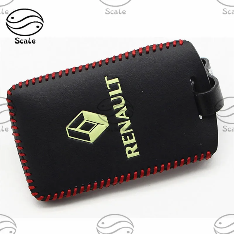 Кожаный чехол для ключей KUNBABY телефона Renault Duster Megane 2 3 Captur Kadjar Clio Accessories|key case for car|car