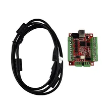 

Mach3 USB interface NVUM-SK cnc motion controller nvcm 4 axis cnc motion control card metal case does not heat