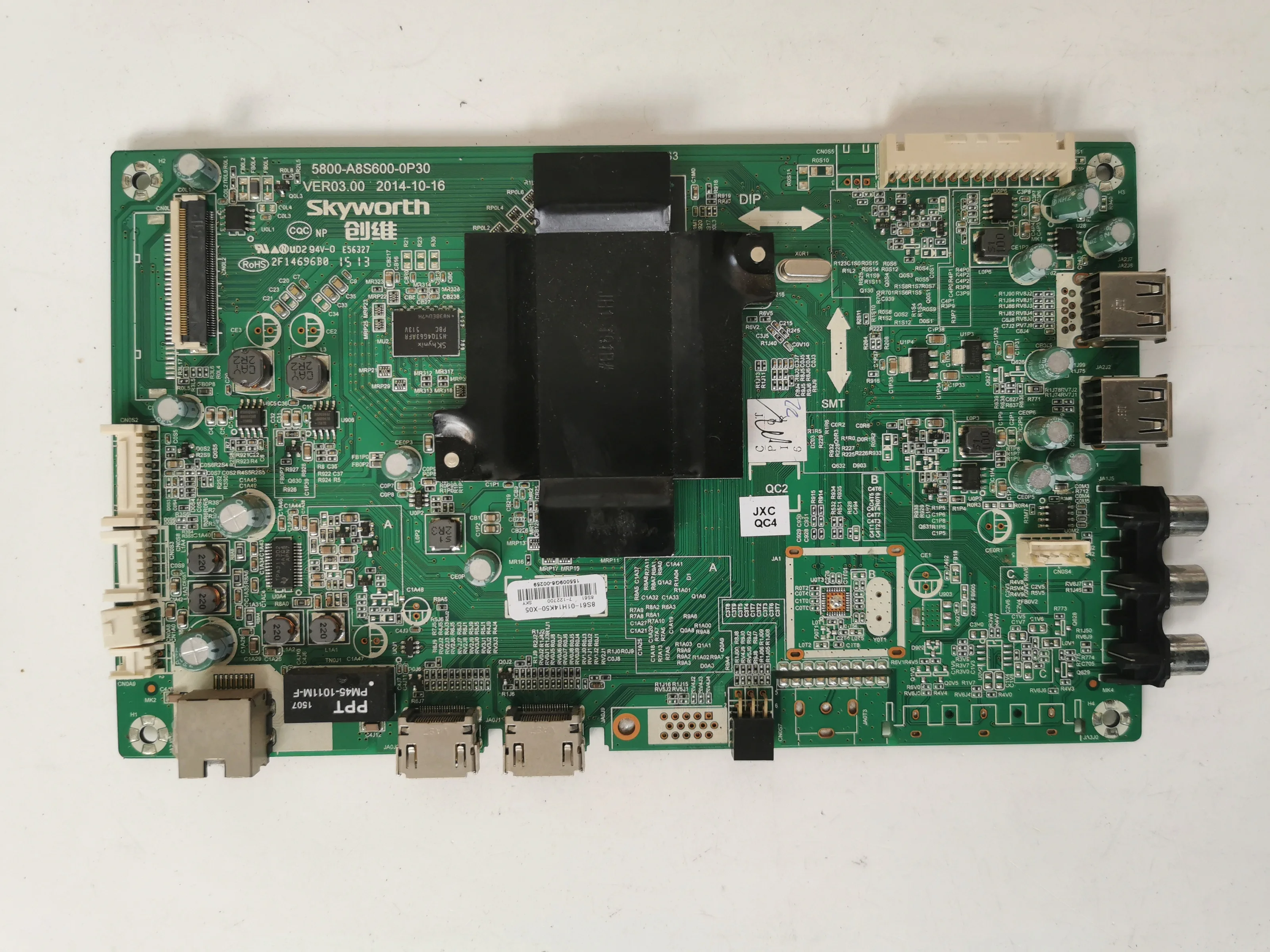 Оригинальная материнская плата основная k50j 5800-a8s600-0p30 8s61 с экраном rdl500fy qd0-101