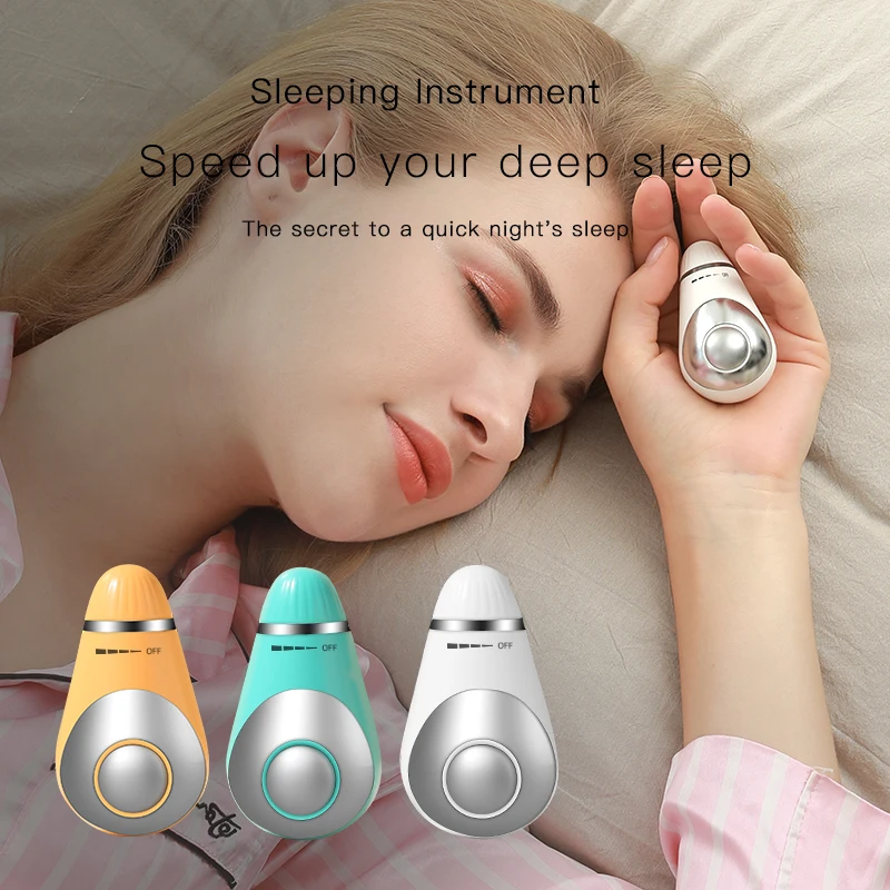 

USB Charging Microcurrent Sleep Holding Sleep Aid Instrument Relief Sleep Device Holding a Sleep Aid for sleep