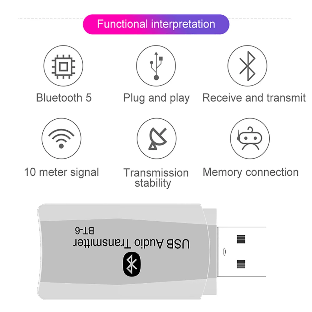 2 в 1 Многофункциональный Bluetooth адаптер для громкой музыки USB беспроводной домашний стерео для ТВ ПК автомобиля Aux аудио передатчик приемник