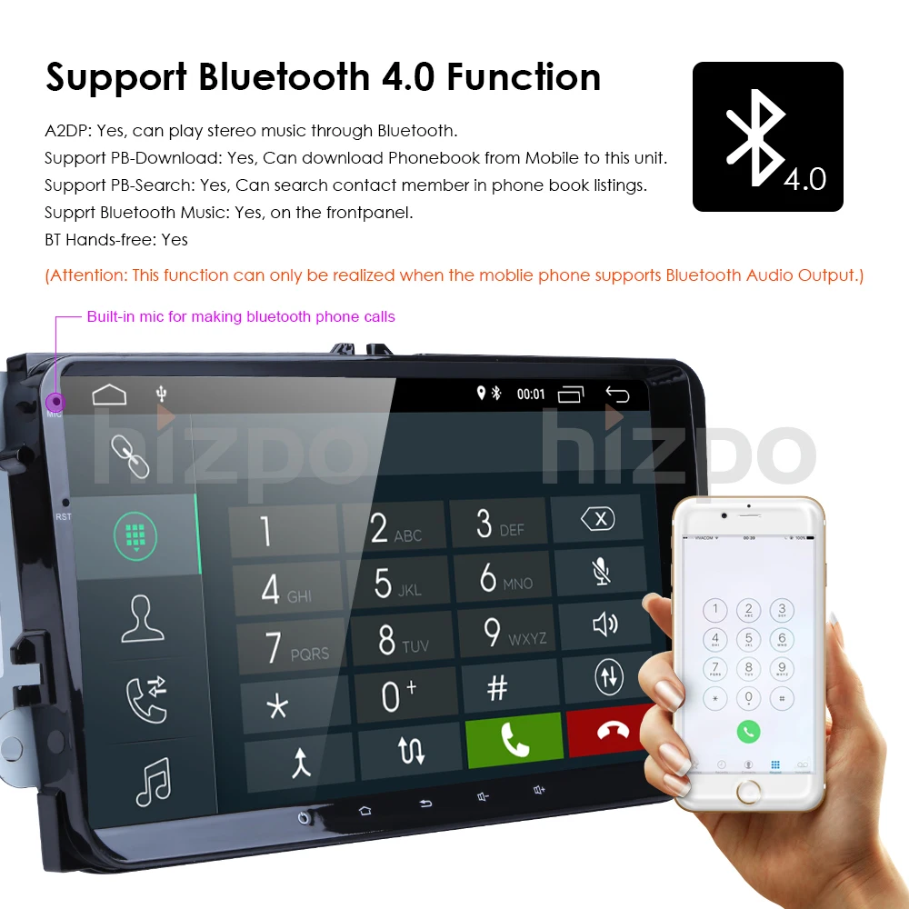 Discount 2G+16G 2din Android 9.0 Car No-Dvd For VW Passat B5 B6 Golf 4 5 Tiguan Polo Skoda Octavia rapid car radio multimedia+MAP+Camera 4