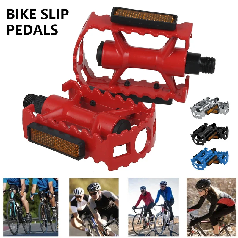 Нейлоновая велосипедная педаль Ультралегкая плоская платформа педали для