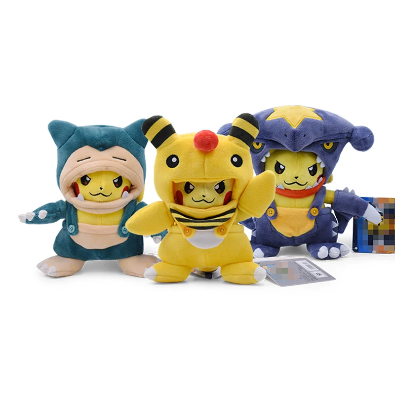 TAKARA TOMY Покемон японское аниме PIKACHU Косплей Hydreigon Charizard Snorlax Peluche плюшевая игрушка Рождественский подарок для детей