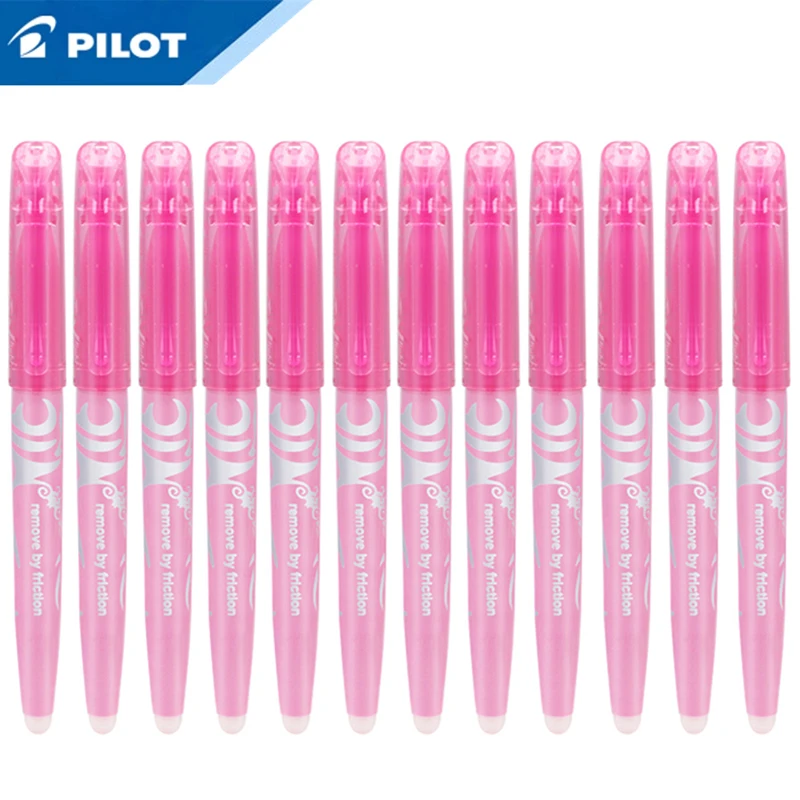 12 шт./лот японский пилот SW-FL FRIXION стираемый маркер ручка офисные и школьные канцелярские принадлежности - Цвет: Light pink