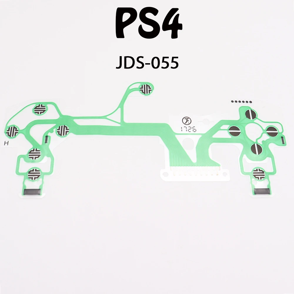 Замена для sony Playstation 4 PS4/Pro JDM 050 040 030 001 проводящая пленка для контроллера пленка PCB схема клавиатуры гибкий кабель - Цвет: D