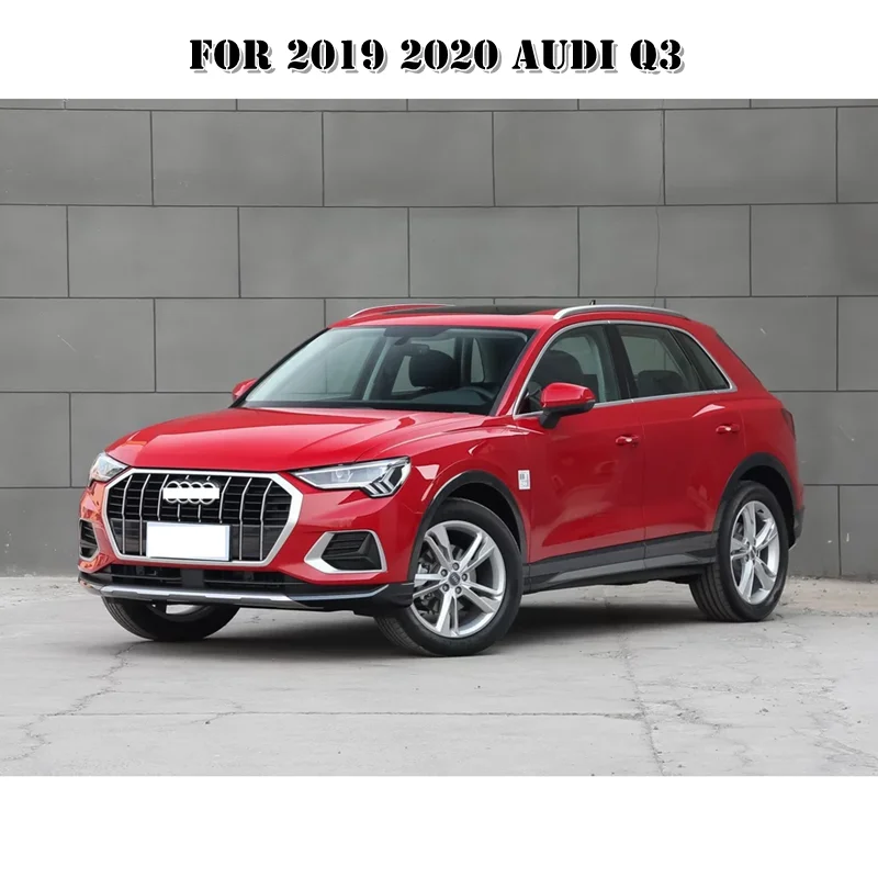 Подходит для Audi Q3 седан коврик для багажника с пряжкой наклейки на багажник ручка с блестками углеродное волокно автомобильные аксессуары