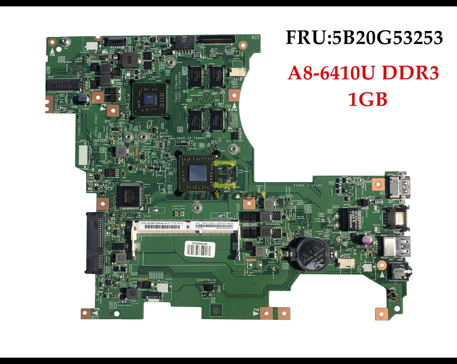 Высокое качество LF145M 448.00Y02.0011 для Lenovo Flex2-14D материнская плата ноутбука FRU:5B20G53253