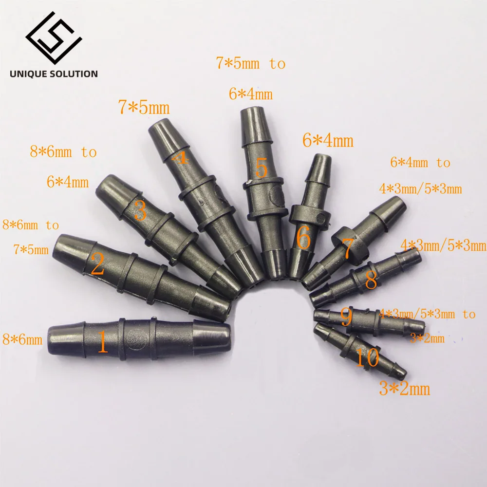 

20pcs/lot UV plastic tube connector solvent printer UV tube connector Mutoh Roland Mimaki UV ink tube connectors