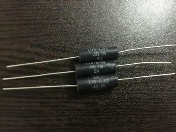 

100% 10PCS New and original resistance winding resistance5W0.1R 5W0.1RLVR-5 0.1R 1% 8*24mm