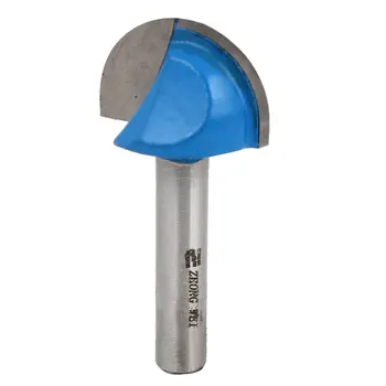 

uxcell Silver Tone Blue 1/4" x 7/8" Core Cove Box Router Bit Tool for Woodworker