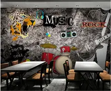 

3d wallpaper for walls in rolls custom mural Graffiti rock music home decor living room photo wallpaper on the wall