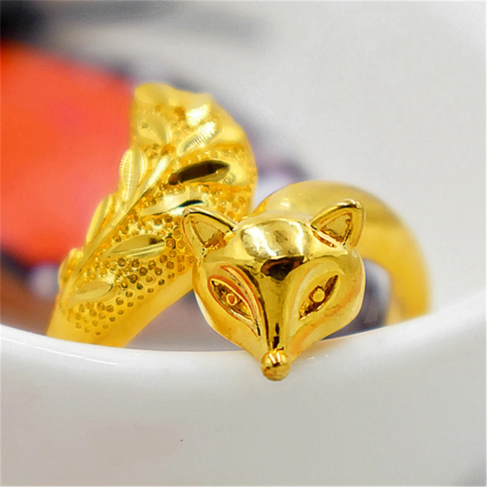 Buy 24k Gold Layered AD Stone Ring Online | Parakkat Jewels