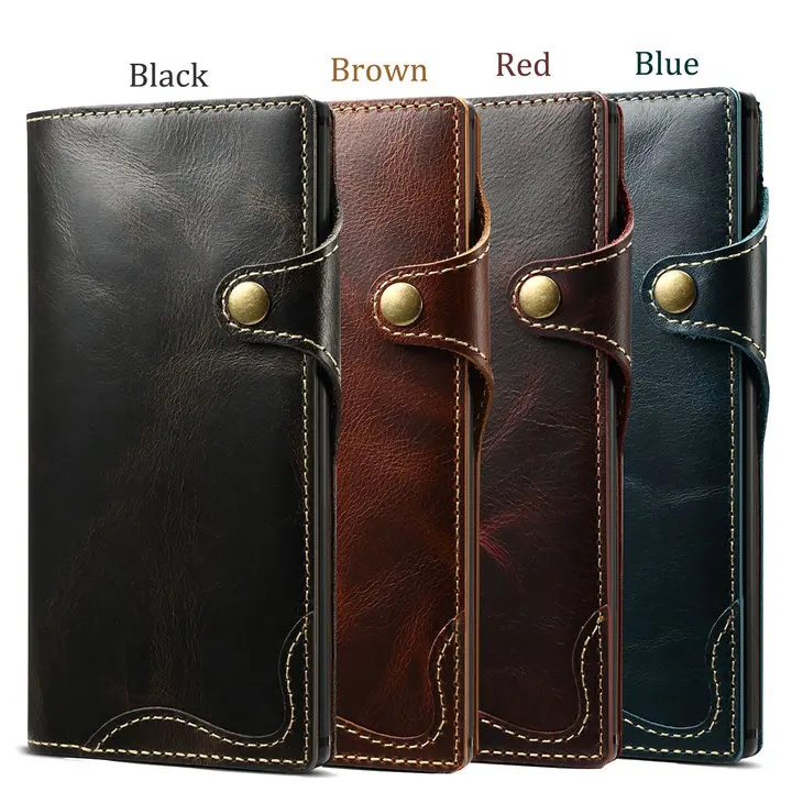 Note10+ настоящая кожа для Coque samsung Note 10 чехол Note10 samsung Note 10 Plus 5G чехол для samsung Galaxy Note 10 Pro Etui