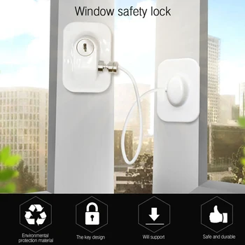 

NewDoor Lock Cabinet Lock Strong Adhesive Lock Baby Care Drawer Lock Toddler Child Lock Window Closet Wardrobe Lock Kids Safety