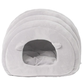 

Practical New Cat and Dog Pet Bed Pp Cotton Bed House Small and Medium Dogs Soft Warm Bed Room Pet Nest