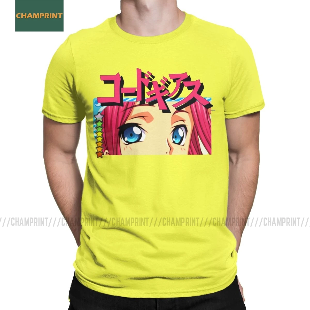 Для мужчин Каллен Code Geass футболки Lelouch мятеж аниме Британия манга ламперужа CC