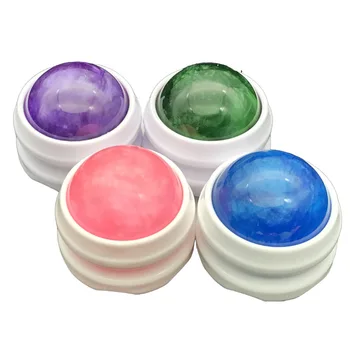 

1pcs 6.5*6.1cm Hand Operated Massage Ball Resin Roller Massager Foot Back Waist Hip Relaxer Stress Release Muscle Relaxation