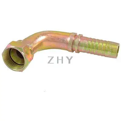 

Hex Bushing 3/4" PT Female Threaded 90 Degree Cone Flared Oil Pipe Fitting