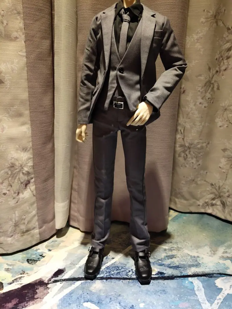 1/4 1/3 BJD кукла серый костюм Одежда Аксессуары для BJD/SD SSDF ID72 сильный дядюшка, не включает в себя куклы, обувь, парик и другие E2595