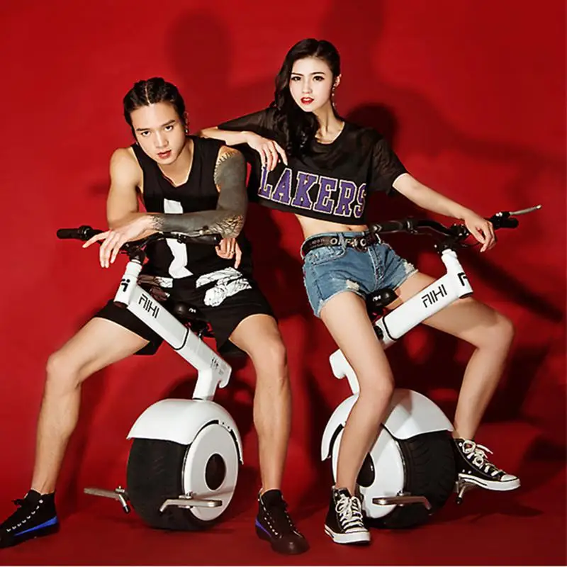 Daibot Electric Motorcycle Scooter One Wheel Self Balancing Scooters 800W 60V Somatosensory Foldable Monowheel Electric Unicycle (2)