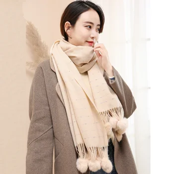 

Spring Autumn Wedding Evening Party Elegant Scarf Shawl Solid color All-Match Softscarf women double side dual-purpose Wrap