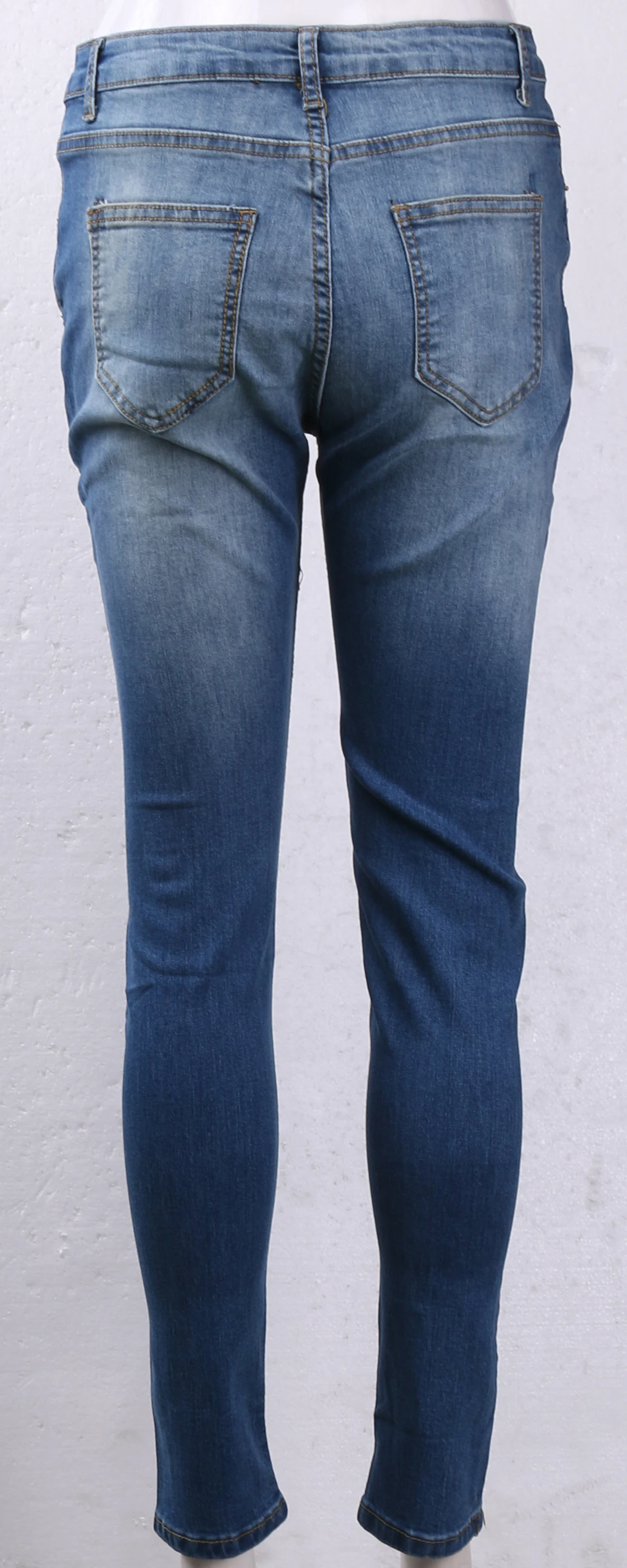 Новое поступление, женские джинсовые узкие брюки с высокой талией, Стрейчевые джинсы, узкие брюки-карандаш, повседневные длинные штаны, эластичные джинсы