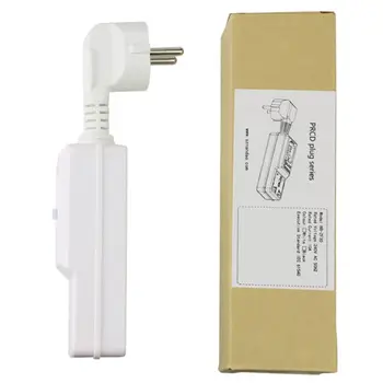 

EU 16A Socket Adaptor Home Circuit Breaker Plug Leakage Protection Trip Switch