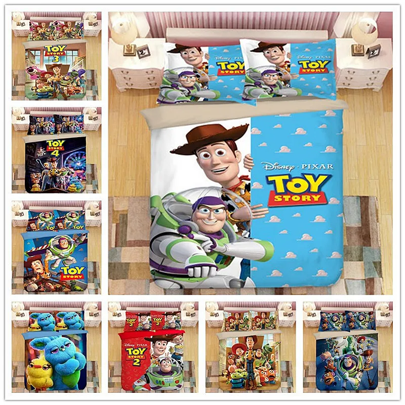Комплект постельного белья История игрушек Disney комплект пододеяльника двойного