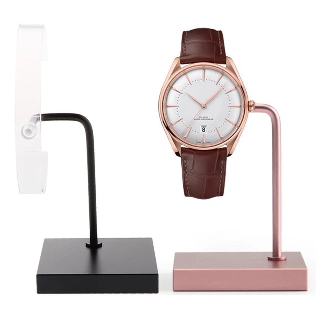 

2 PCS New Style Metal and Acrylic Watch Display Holder Watch Organizer Acrylic Display for Jewelry Packaging Exhibition