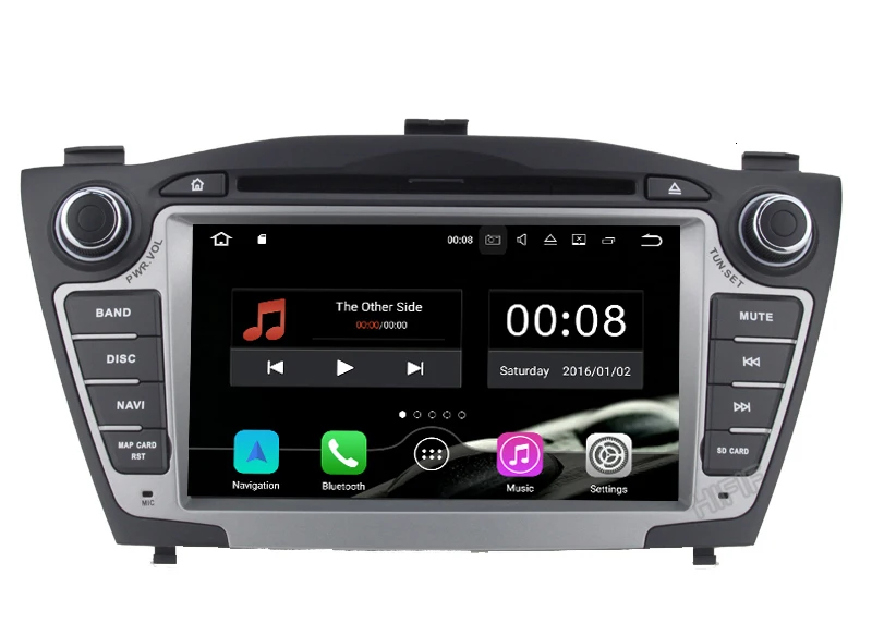 Perfect IPS Car Multimedia Player Car Radio GPS Two Din Android 9.0 For Hyundai/IX35/TUCSON 2009-2015 OBD2 Bluetooth DSP 1080P Wifi 9