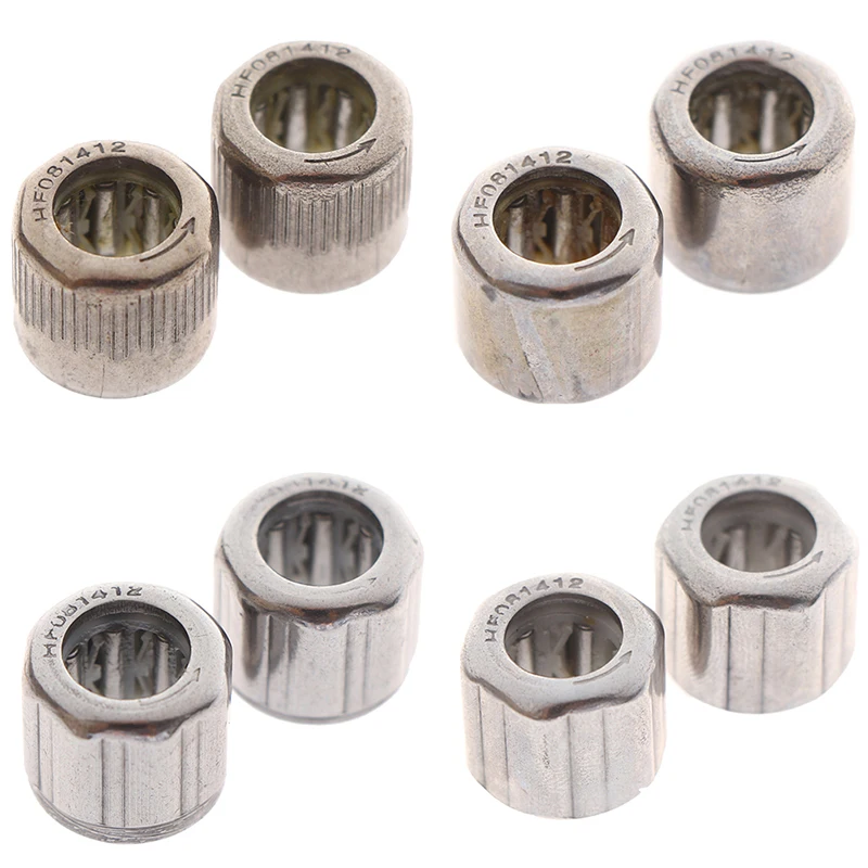 

2pcs Bearing HF081412 Outer Ring Octagon/Outer Hexagonal /Smooth Surface/Outer Knurled One-way Needle Roller Bearing