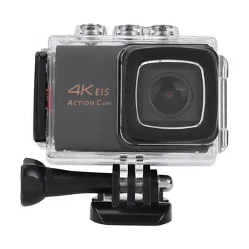 

4K 30fps Anti Shake DSP Remote Control Waterproof Camera Set with Microphone Built-in Battery