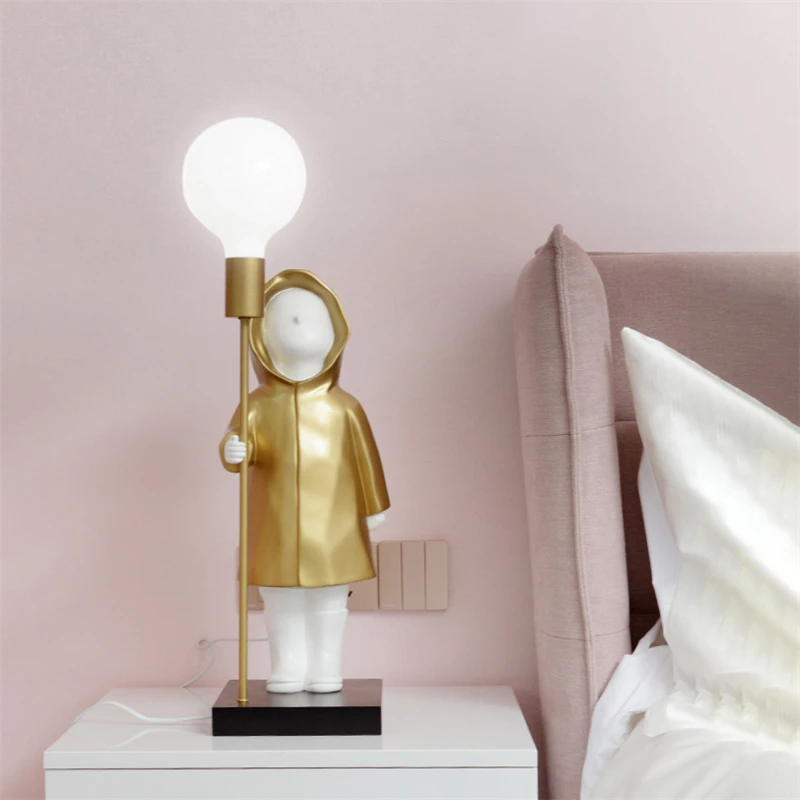PROD 1005002288099968 Modern LED simple Table lamp personality Night
light bedroom bed room decoration bedside table lamps ornaments study
lights