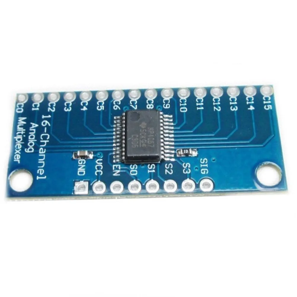 2 шт. 16CH Аналоговый Цифровой MUX Breakout плата CD74HC4067 точный модуль для Arduino|Детали и