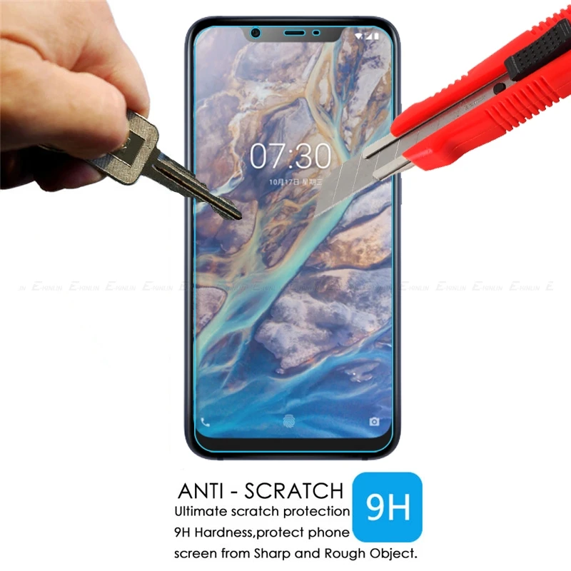 Защита для экрана из закаленного стекла Nokia 8 1 7 2 6 5 3 4 2018 плюс пленка|Бамперы| |