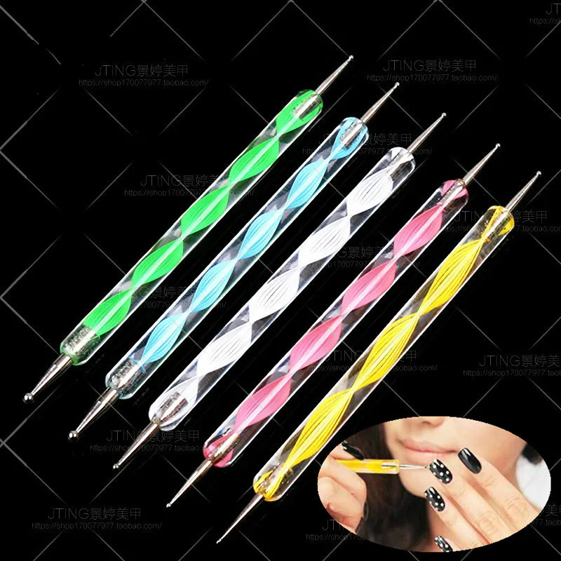 

1 Pcs Nail Art Spot Flower Pen Manicure Set Acrylic Nail Kit Nail Art Tools Kit Set For Nail Set of Tools Crystal Powder Acrylic