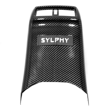

For 2020 Nissan Sylphy Car Armrest Rear Air Conditonnal Vent Cover Trim AC Vent Outlet Protector ABS Car Styling Accessories