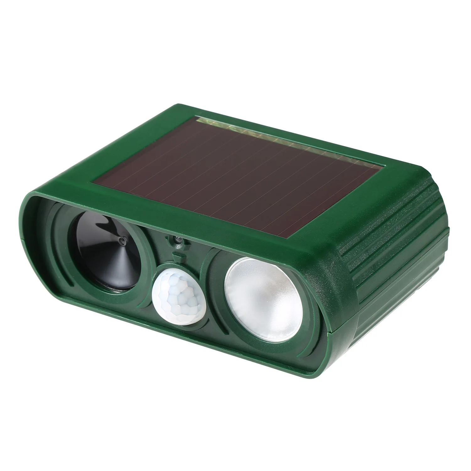 Solar Ultrasonic Repeller Deterrent Pest Cat Dog Fox Deterrent Solar Powered Scarer Repellent Outdoor Garden Tools Repellents