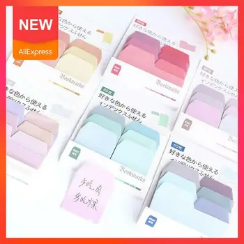 

Creative Note Note N Times Stick Gradient Multi-color Practical Notes Stationery Diy Office And Supplies Simple School stic D6X2