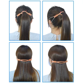 

10PCS Fourth Gear Adjustable Anti-Slip Mask Ear Extension Mask Hook Prevent Ear-pulling Adjustable Mask Rope Extension Buckle