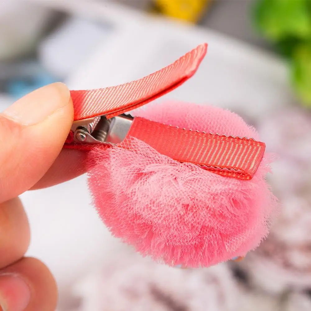 Милая Кружевная пряжа с шариками для девочек трехмерная Корона дизайнерские