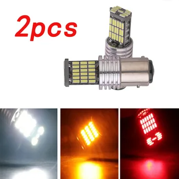 

2pcs T15 Led P21W 4014 30SMD auto car LED decoding brake light Reverse Lights cars turn lights