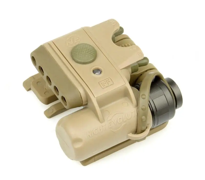 Night Evolution Airsoft Gen3 HL1 Helmet Light White Red IR Led Tactical Softair Hunting Flashlight NE05003