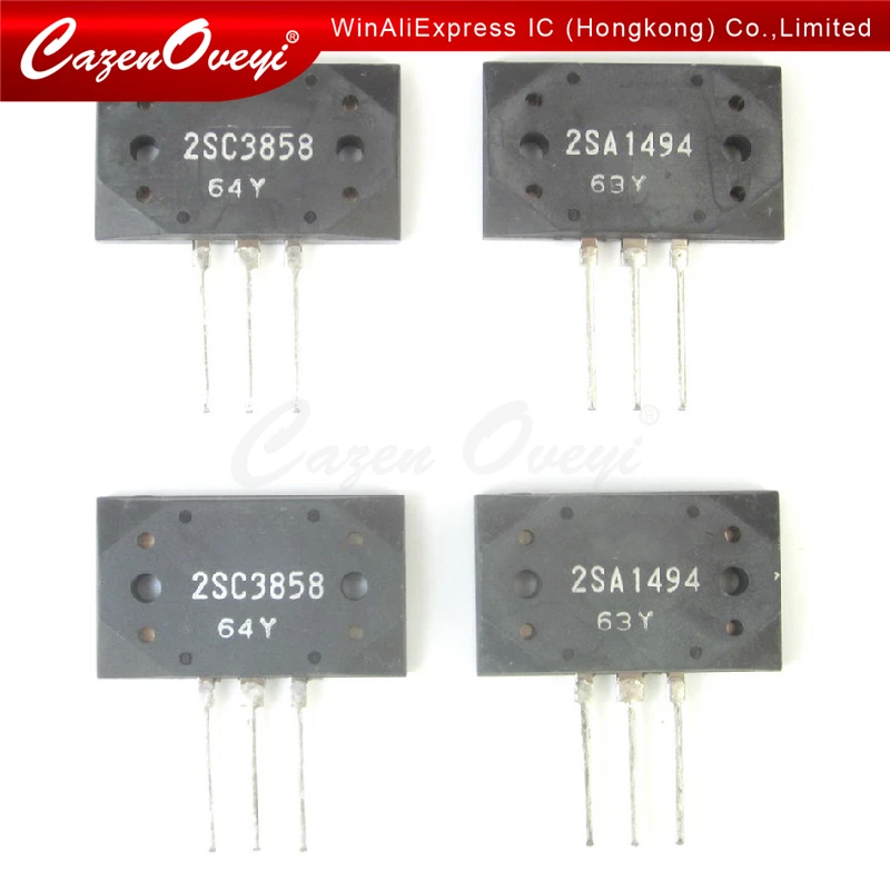 2 шт./лот 2SA1494 2SC3858 IC интегральная схема 1 пара A1494 C3858 NPN + PNP аудио усилитель