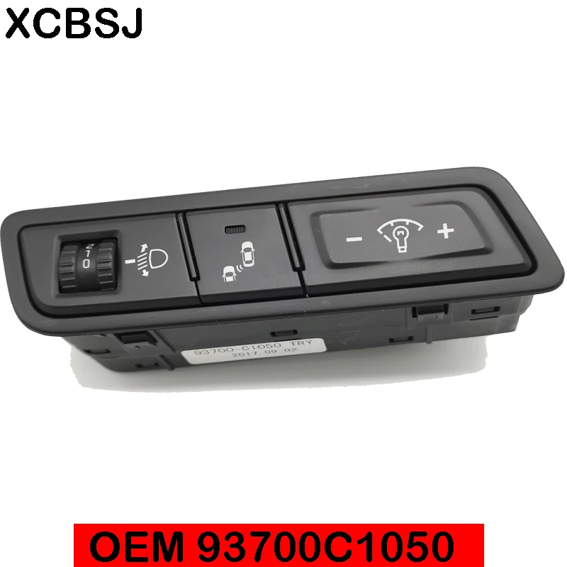 

For Hyundai Sonata LF parallel auxiliary switch Blind area monitoring system switch button Headlight height adjustment switch O
