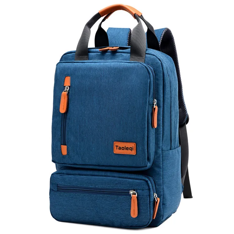 

2018 New Style Canvas Shoulder Backpack Hand Multi-functional STUDENT'S Bag
