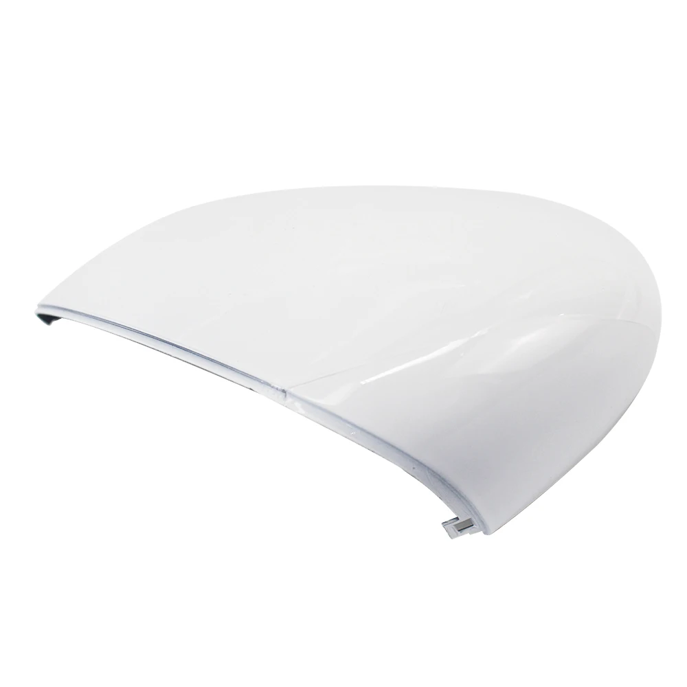 

2Pcs Left/Right White Rear View Side View Mirror Replacement Cover Cap Case Shell for Ford Fiesta 2009-2015 Car Accessories